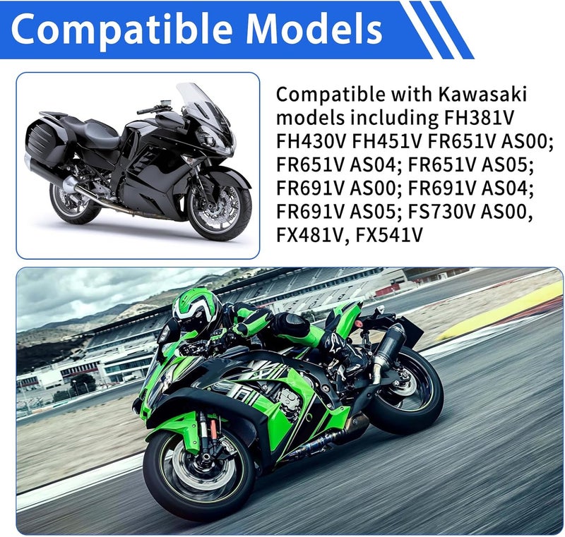 Keycci Store 92049-7028 (Lower) & 92049-7010(Upper) Engine Oil Seal Kit Compatible with Kawasaki FH531V FH541V FR, FS, FX Series, Bottom Crank Lower Oil Seal for 4 Stroke Engine - Image 5